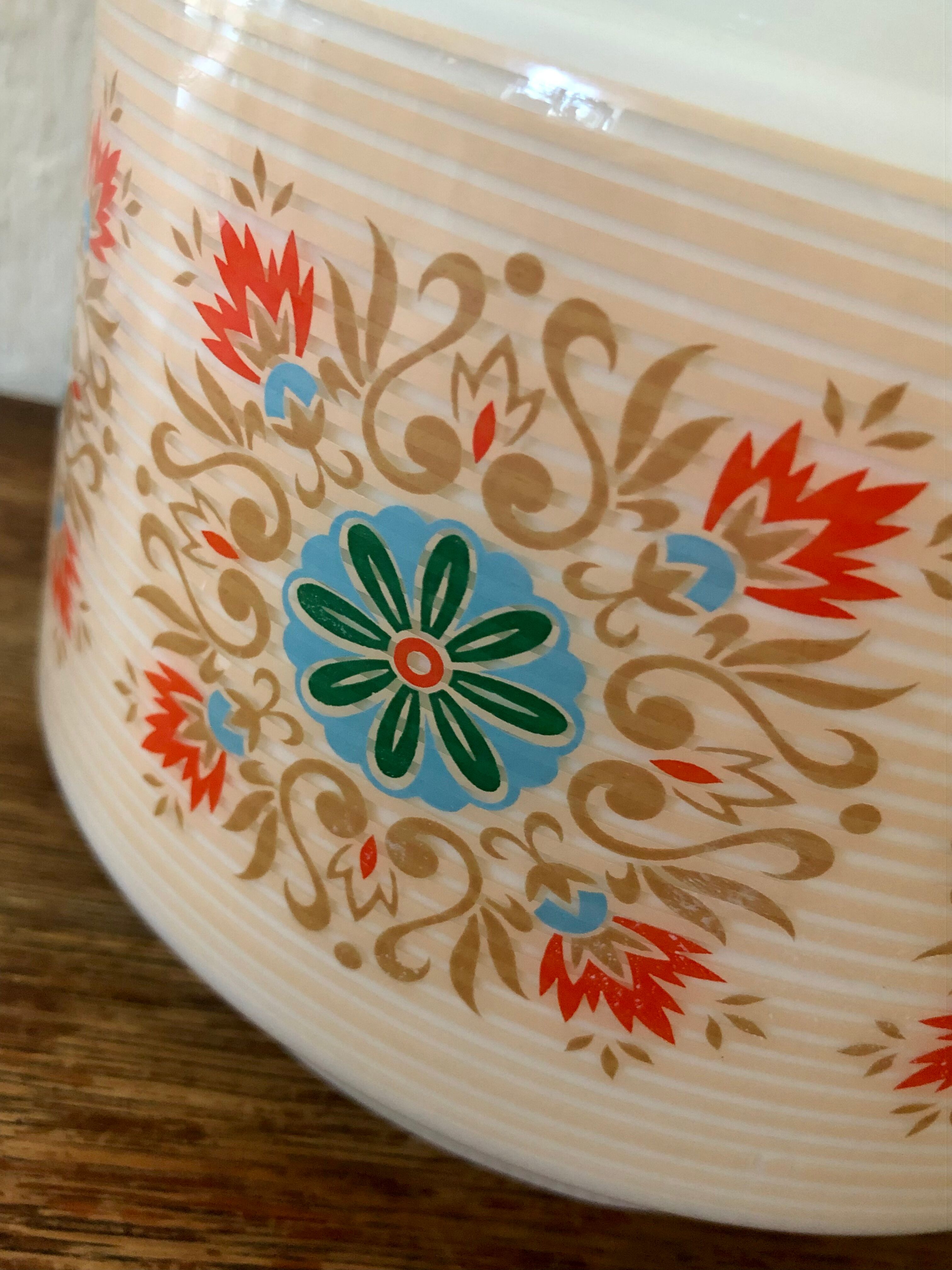 Vintage opaline pendant light