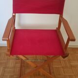 Vintage folding director's chair