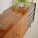 Black and white U 460 sideboard by Jiri Jiroutek for Interier Praha 1960