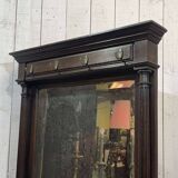 Vestiaire en chêne de la fin XIXème avec sa jardinière