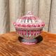 Vintage pierced porcelain bonbonnière