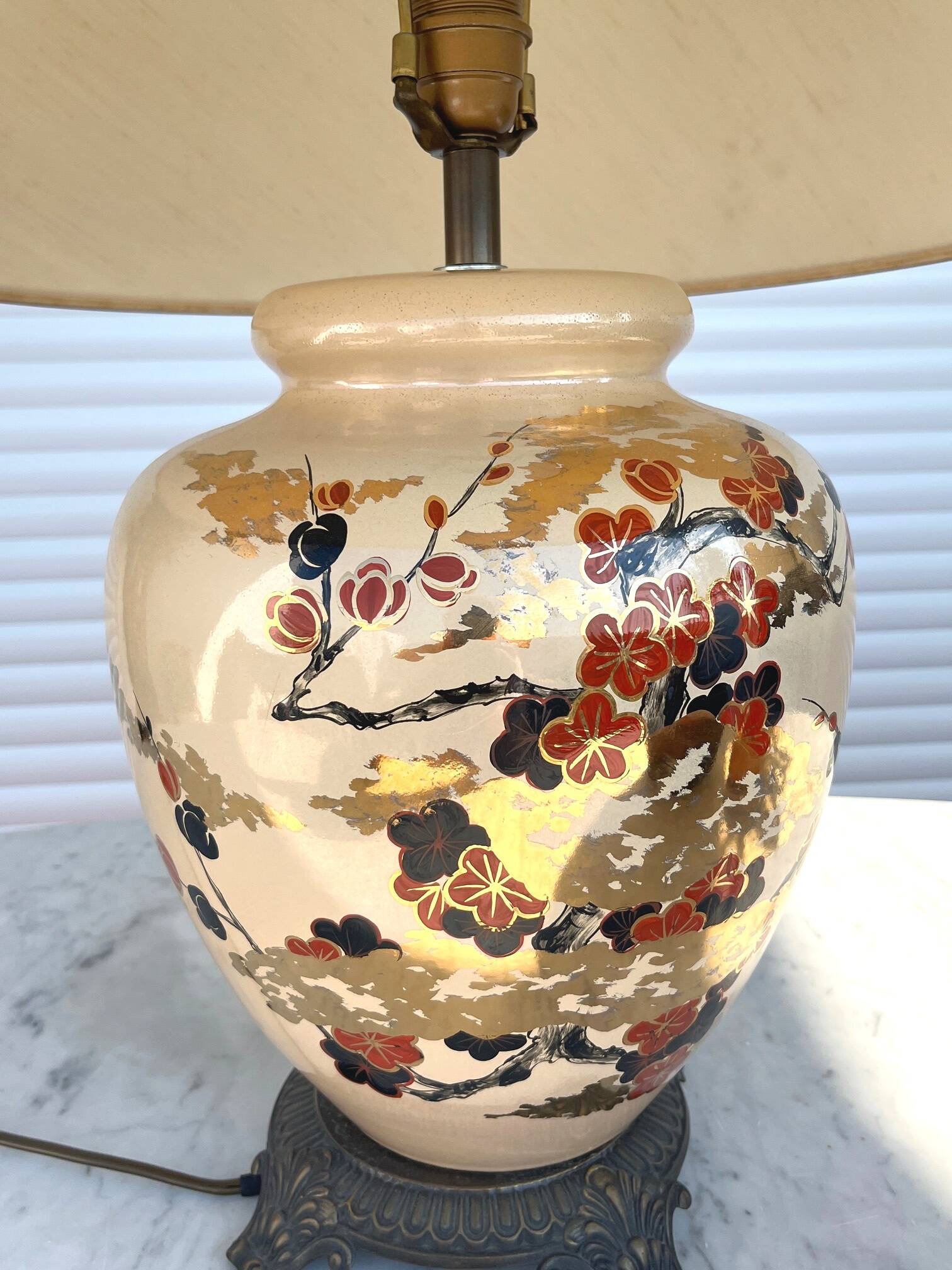 Decorative ceramic lamp – Japanese style