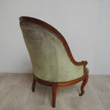 Louis XV/Louis XVI mahogany style chair