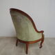 Louis XV/Louis XVI mahogany style chair