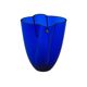 Vase danois en verre bleu cobalt par Royal Copenhagen, années 1980