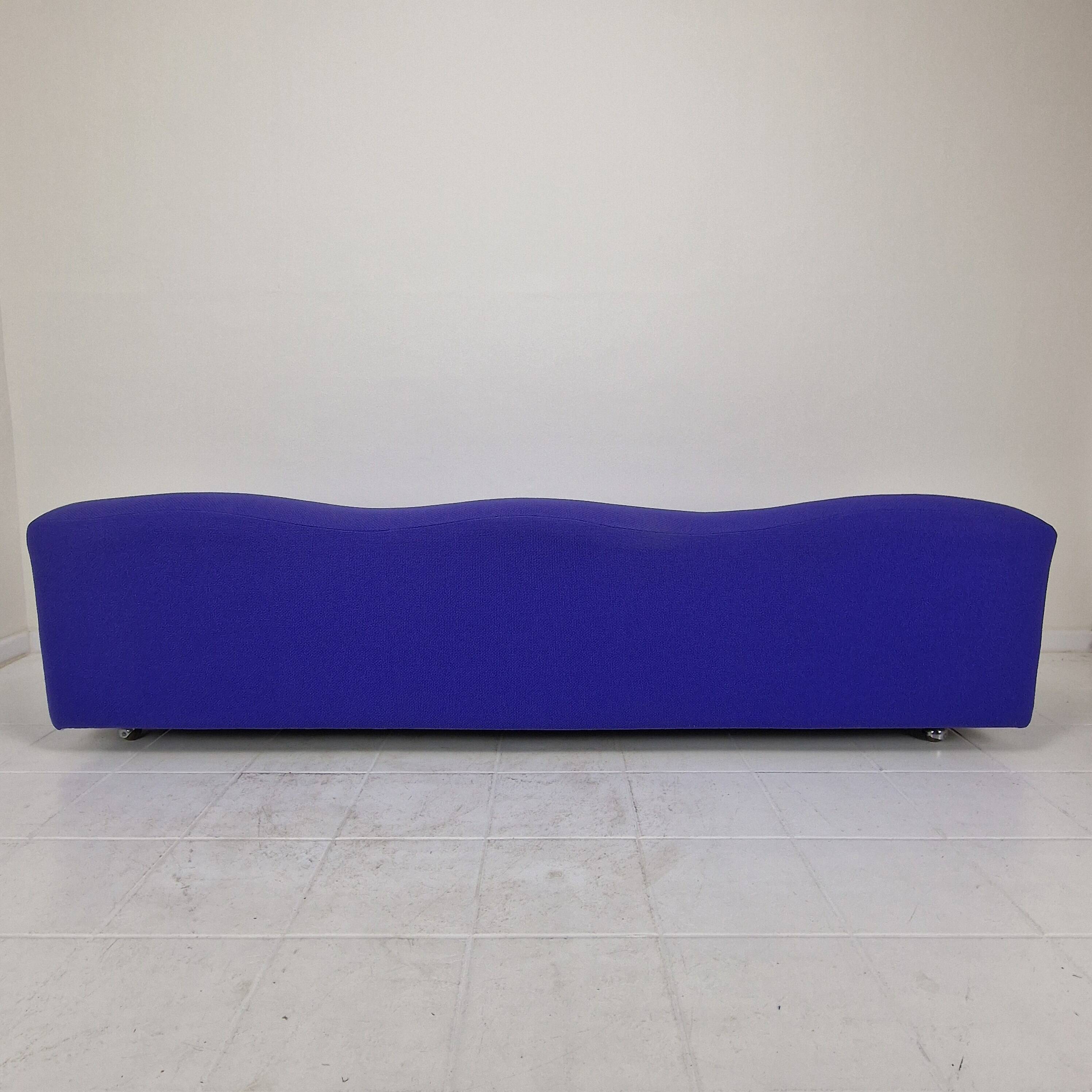 Pierre Paulin for Artifort Rare First Edition ABCD Three-Seat Sofa, 1968