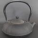 Vintage black cast iron teapot 800 ml