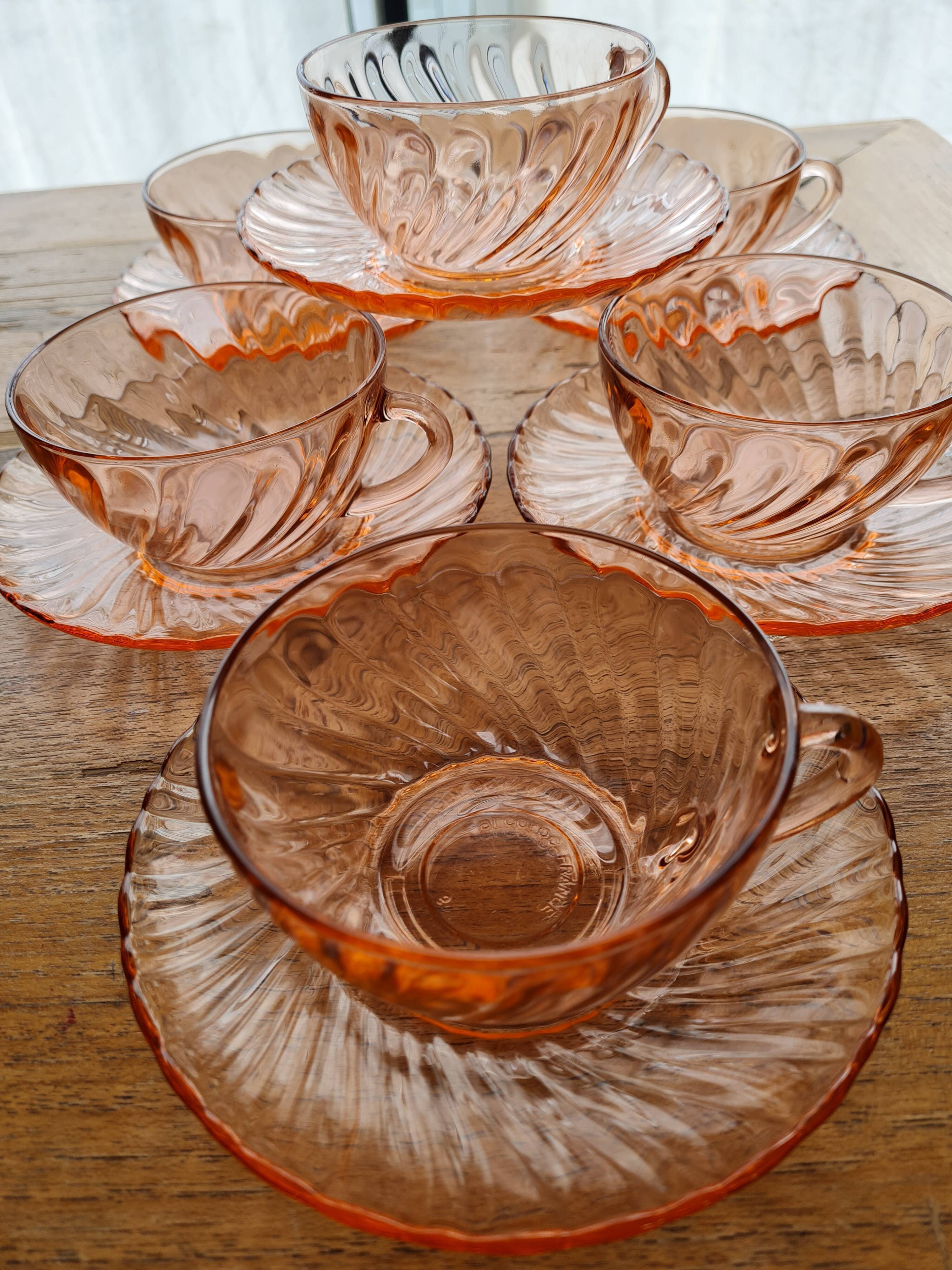 6 cups and under cups Rosaline Vintage