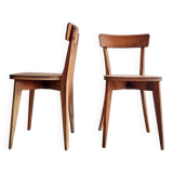 Pair of antique bistro chairs