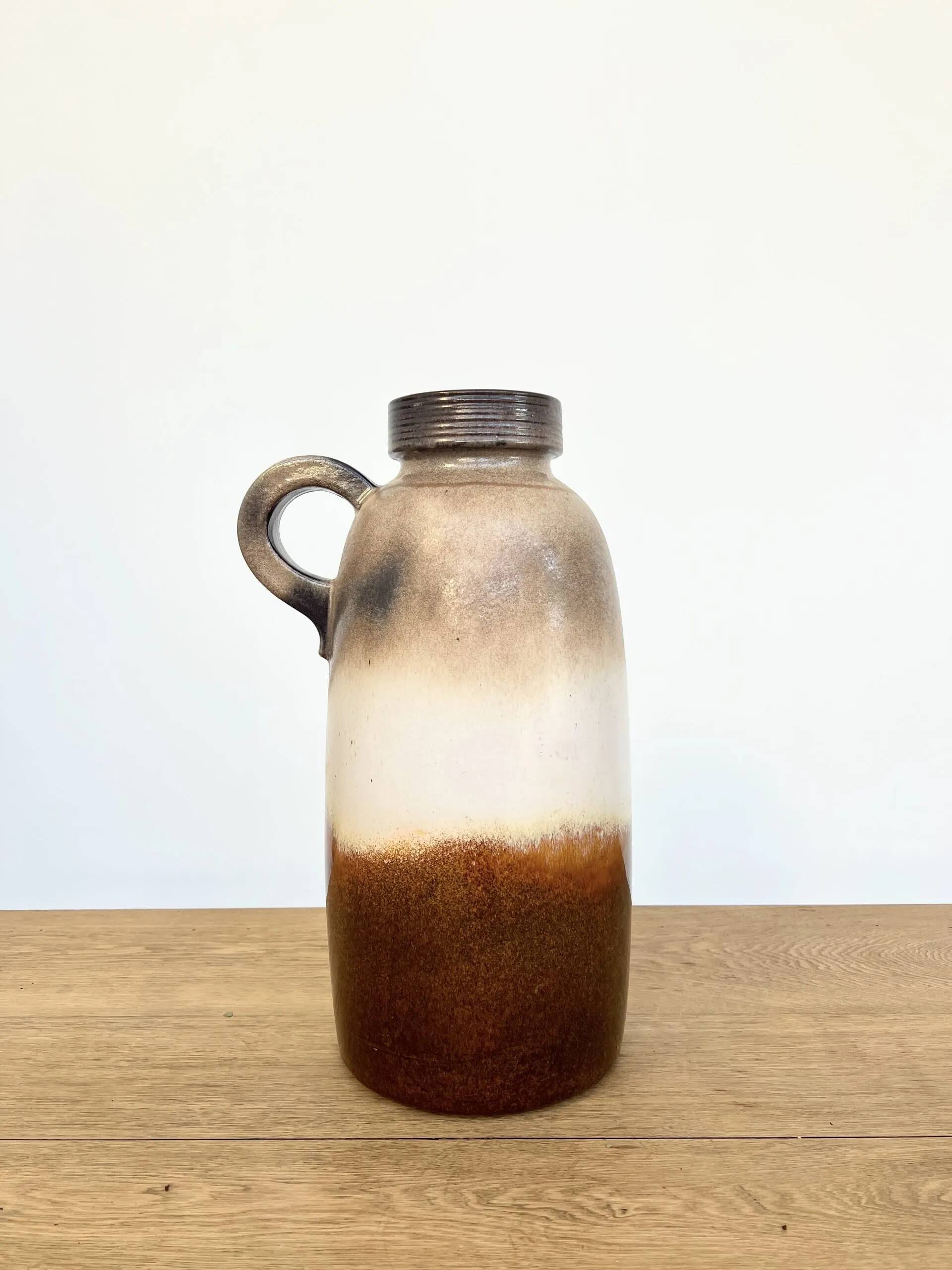 Vase Fat Lava West Germany H 54 cm