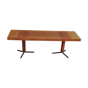 table basse vintage bois