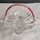 Art Deco glass basket