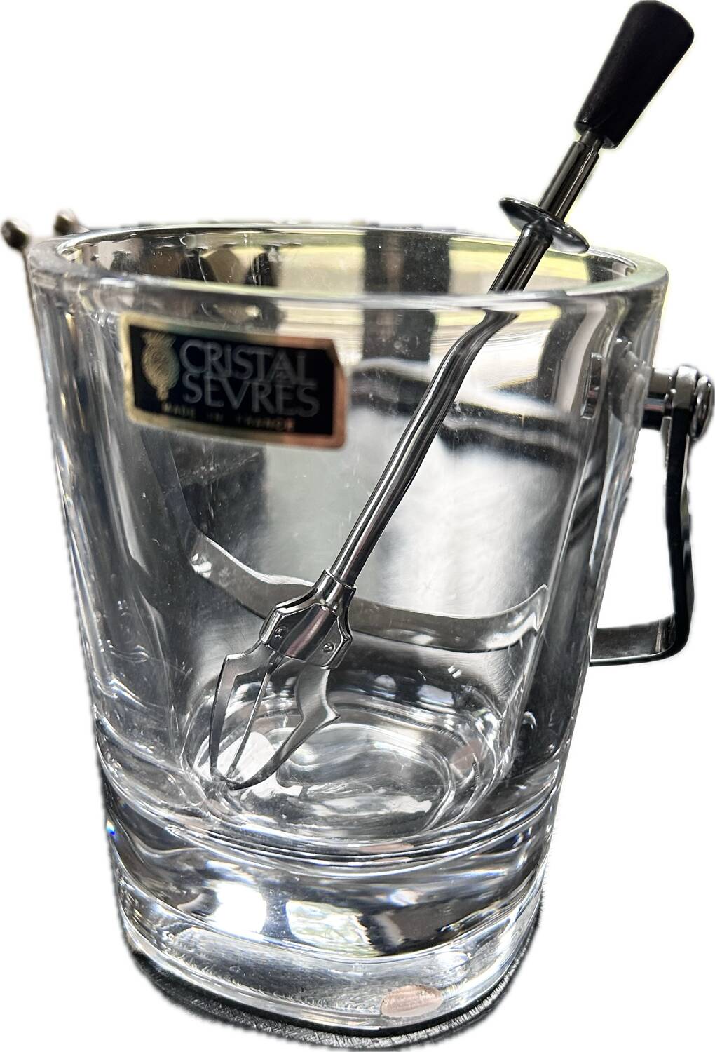 Sèvres crystal ice bucket
