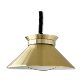Vintage brass belid, sweden pendant, mid century hanging lamp
