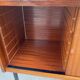 Vintage 50s TV bar cabinet with 2 sliding doors