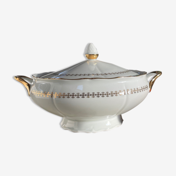 Soupière en porcelaine de sologne