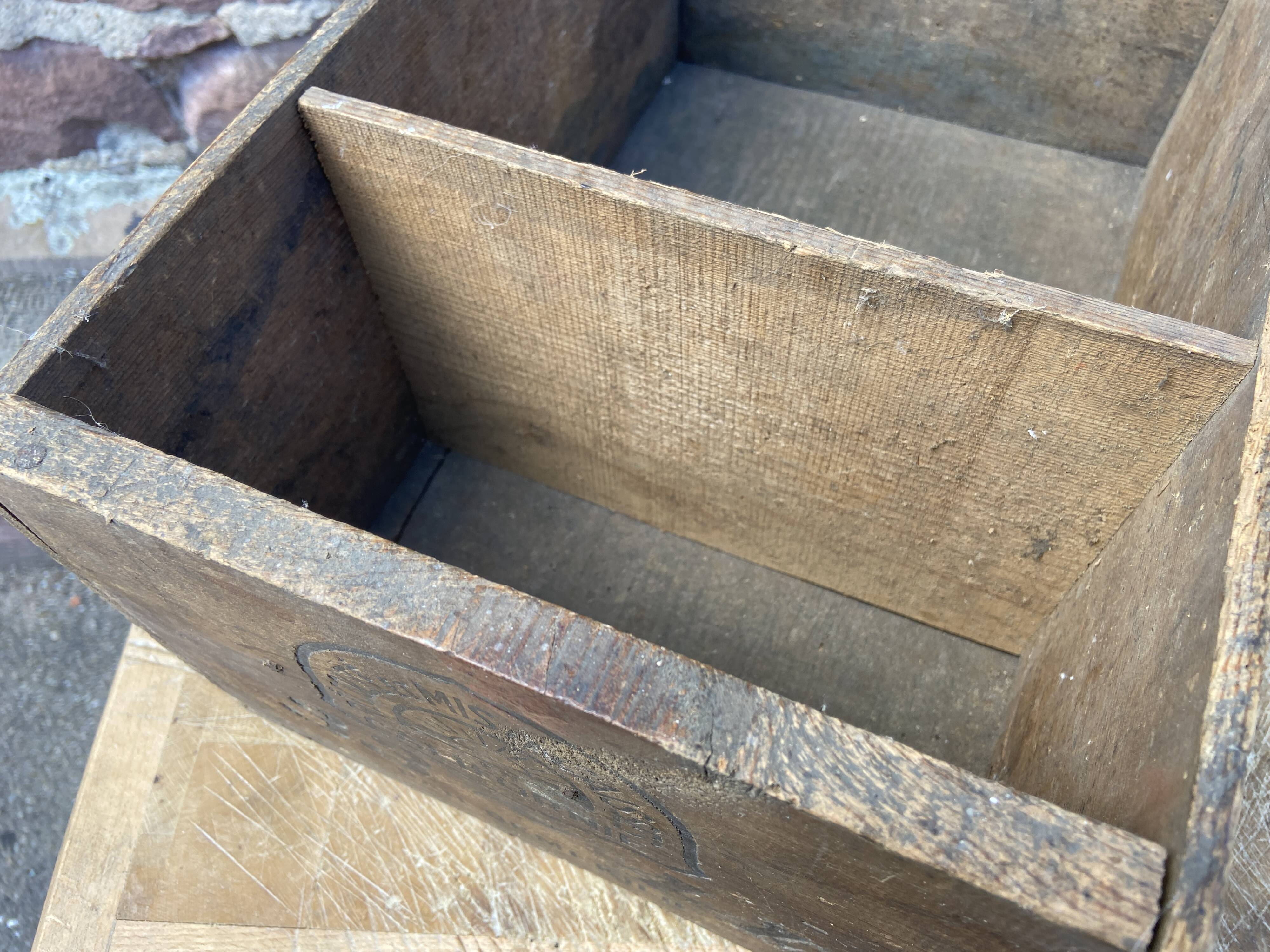 Vintage wooden case usa