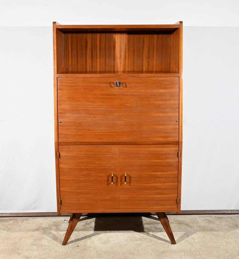 Sapelli mahogany secretary furniture – 1960s