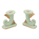 Pair of art deco candlesticks