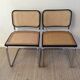Paire de chaises Marcel Breuer Cesca B32