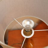 Stoneware bottle lamp