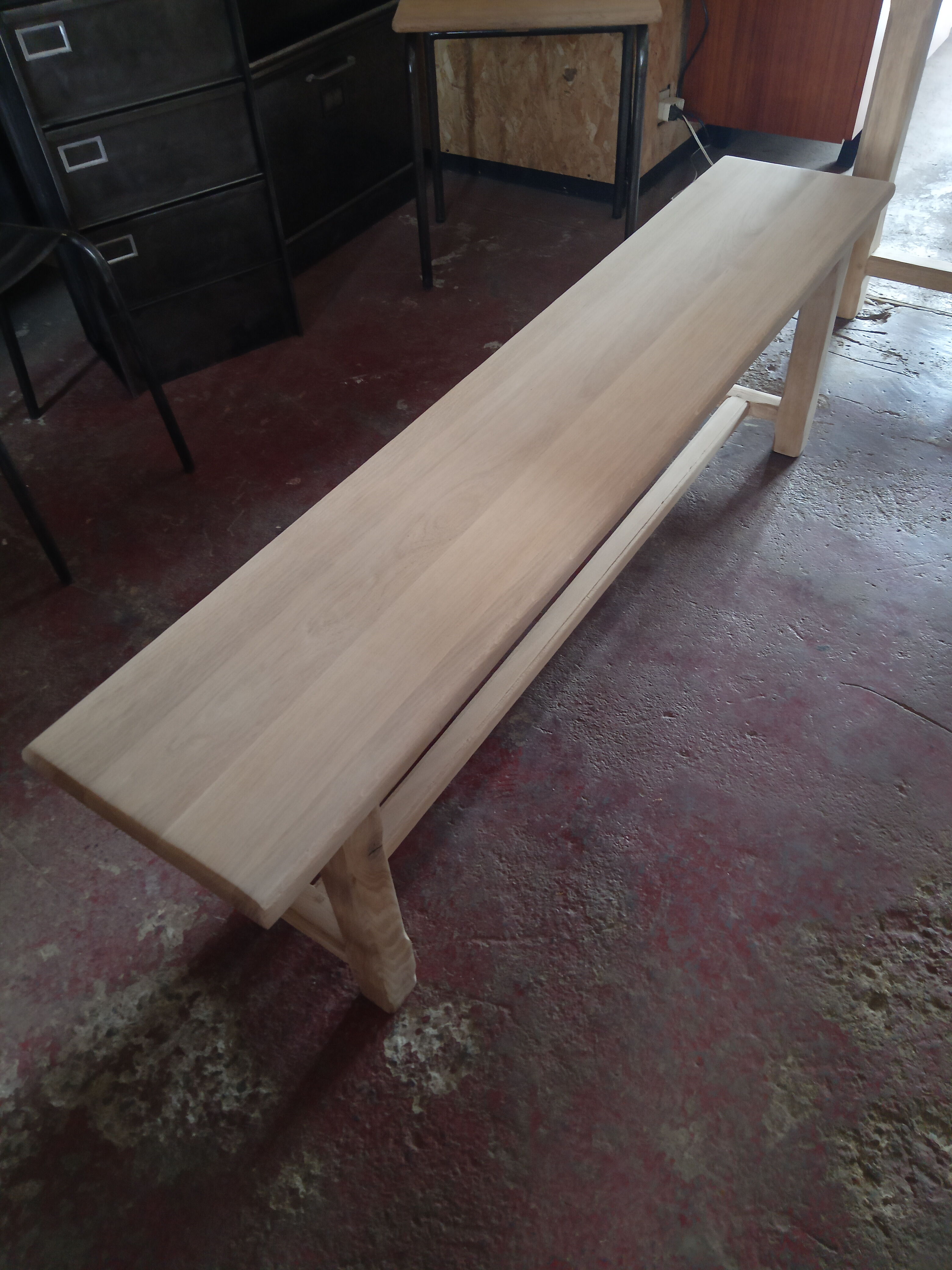 Oak bench