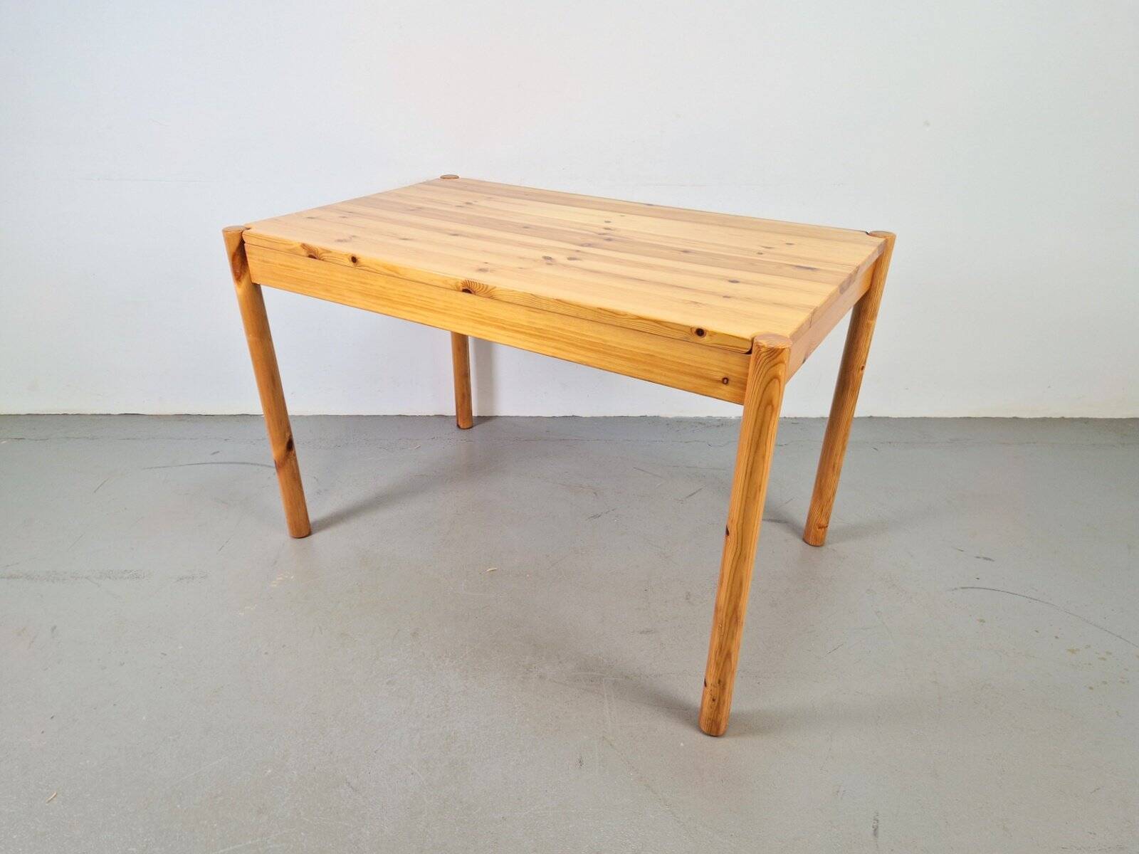 Danish Pine Dining Table by Rainer Daumiller, 1970s