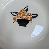 Badonviller serving dish/salad bowl, "jade" model