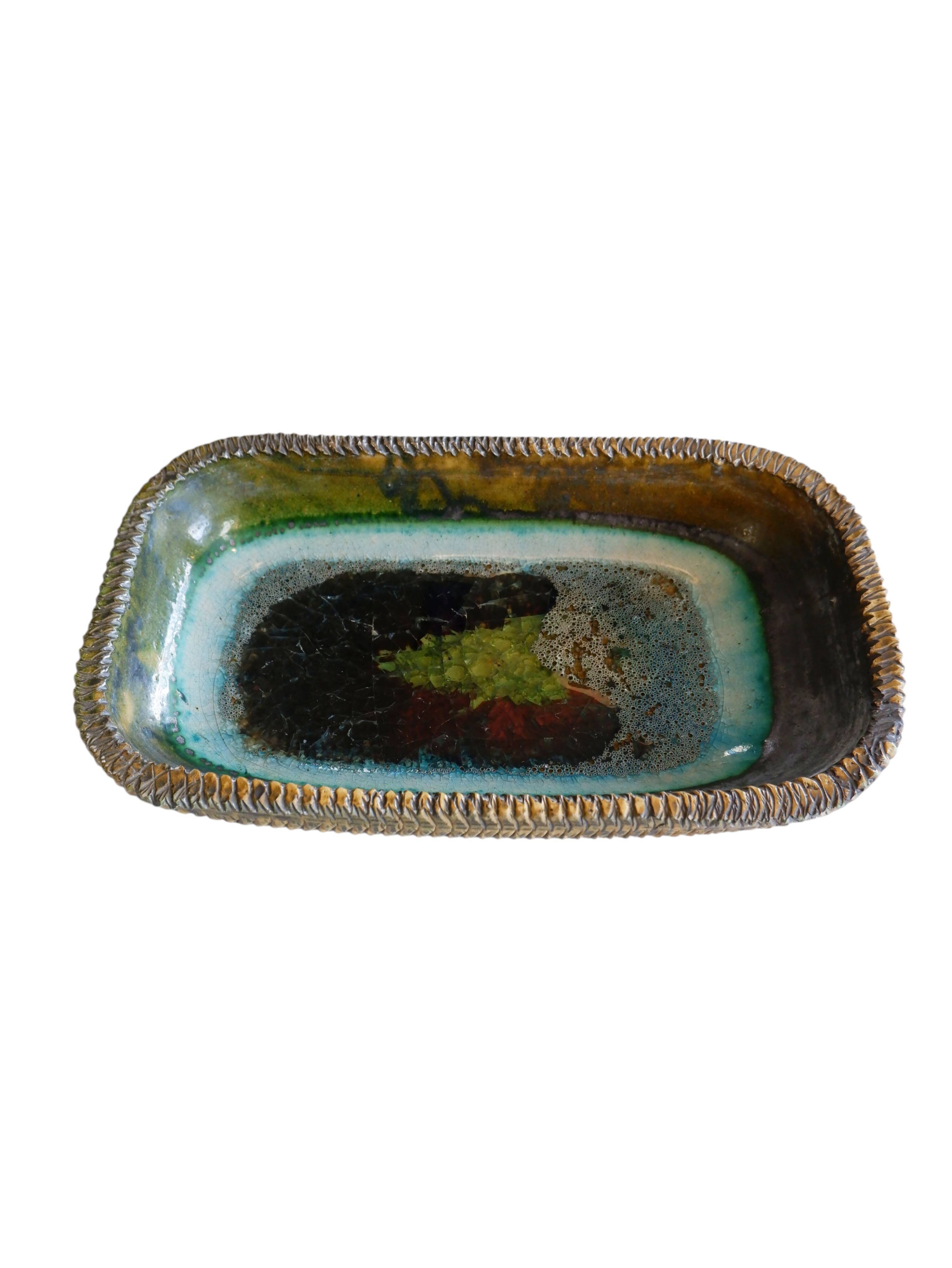 Agu Reuvers Brutalist bowl, 1960s