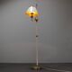 Lampadaire en métal et laiton, Allemagne 1970