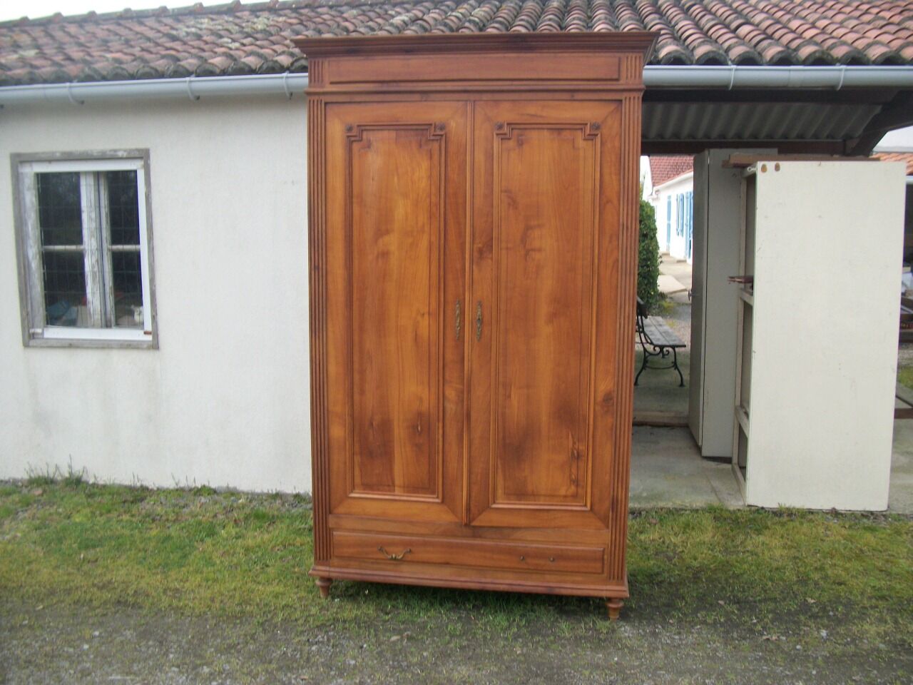 Cherry wood cabinet