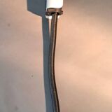 1970 Targetti Sankey workshop lamp in brushed aluminum.