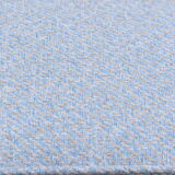 Vintage restored armchair, 1960s, light blue fabric