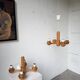 Paire de suspensions Ikea en pin 1980