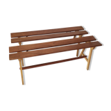 Pair of vintage benches