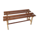 Paire de bancs vintage
