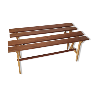 Pair of vintage benches