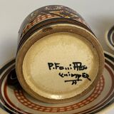 Three Breton cups Fouillen