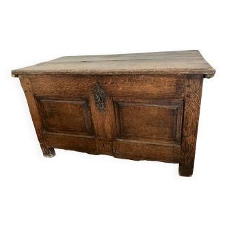 Old chest (solid wood)