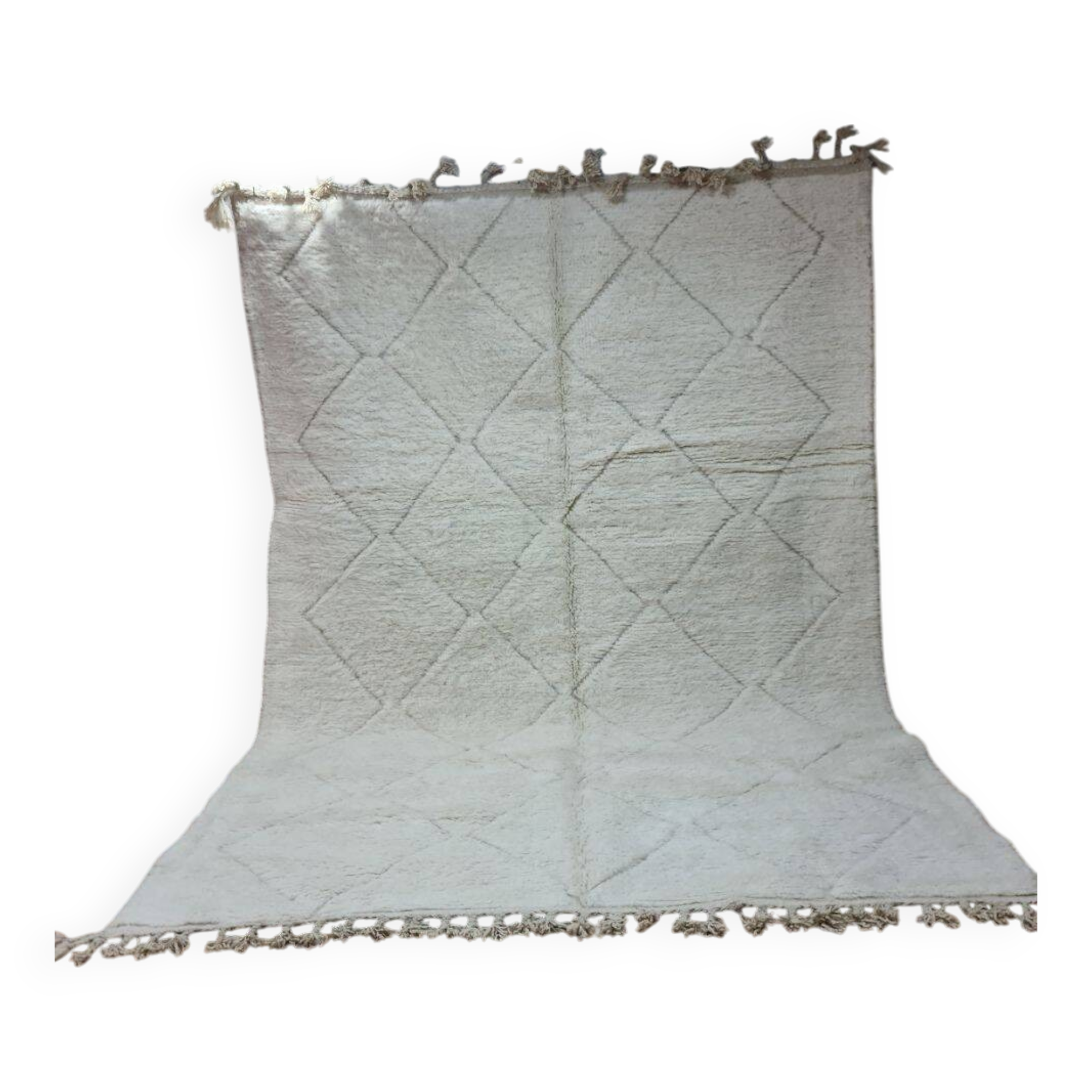 Beni Mrirt Rug 100% Natural Wool – Luxury and Berber Craftsmanship 300x200cm