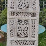 Carved wooden screen