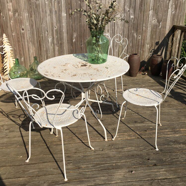 Wrought iron living room