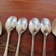 Christofle - Set of 7 table spoons model America, Design Luc Lanel