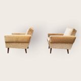 Twee Mid Century fauteuils