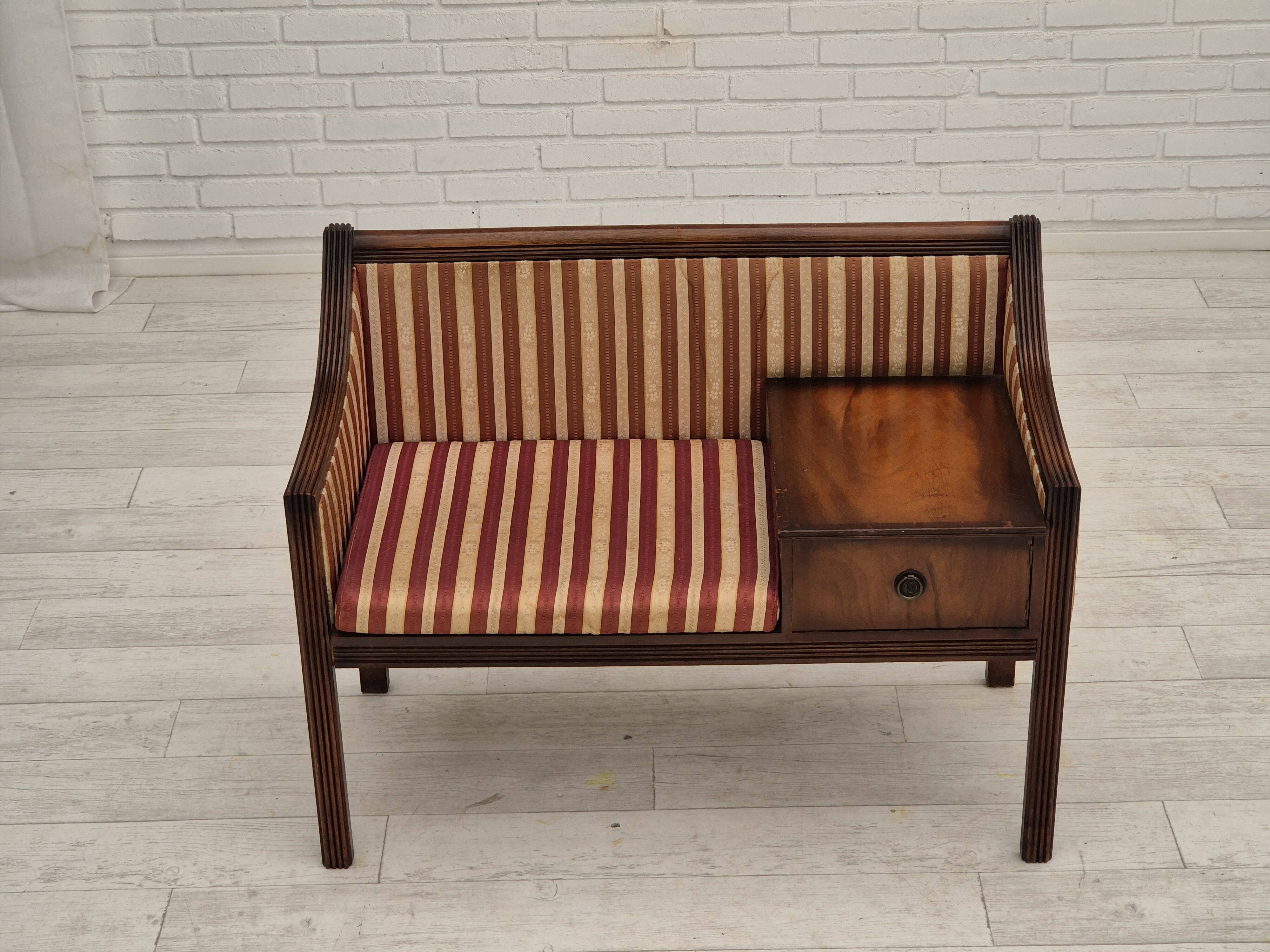 1950s, Scandinavian design, seater dresser, mahogany.