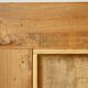 Old “diamond point” frame in solid wood