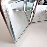 Triptych barber mirrors circa the 1930s 60x25cm