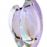 Applique murale en verre de Murano, par Max Ingrand, pour Fontana Arte modèle 2093, Italie, 1961