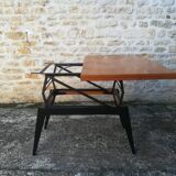 Modular teak coffee table Albert Ducrot