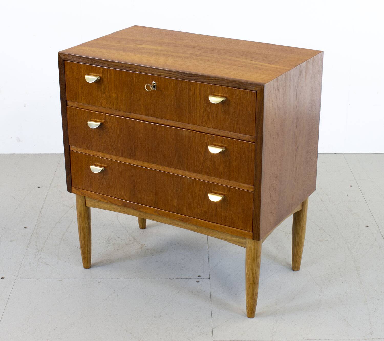 Mid Century Danish Teak Chest of Drawers